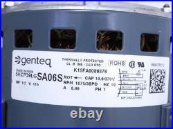 GENTEQ 5KCP39LGSA06S Furnace Blower Motor 115V 1/2HP 1075RPM 3SPD HB43TR113