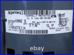GENTEQ 5KCP39LGV992S Furnace Blower Motor 1/2HP 1075RPM 4SPD 115V HC43TE114