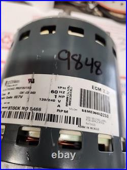 GE 1HP 120/240V Furnace Blower Motor 18M8101 5SME39SL0253 5466