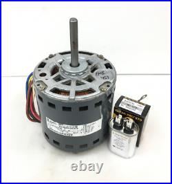 GE 5KCP39PGP932AS Furnace Blower Motor 3/4HP 1075RPM 4SPD 115V 21D340088 #CME451