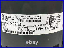 GE 5KCP39PGP932AS Furnace Blower Motor 3/4HP 1075RPM 4SPD 115V 21D340088 #CME482