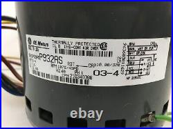GE 5KCP39PGP932AS Furnace Blower Motor 3/4HP 1075RPM 4SPD 115V 21D340088 #MC646