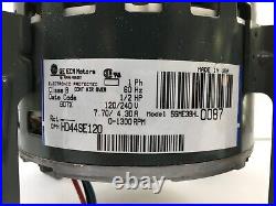 GE 5SME39HL0087 1/2HP Furnace Blower Motor only no module offered used #MB5