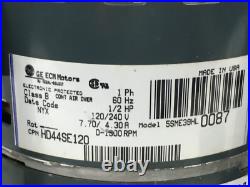 GE 5SME39HL0087 1/2HP HD44SE120 Furnace Blower Motor ECM2.3 CN02 CCW used #MB731