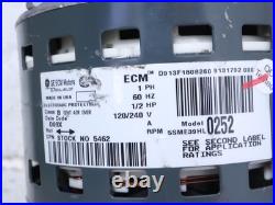 GE 5SME39HL0252 ECM Furnace Blower Motor 1/2HP 115V CCWLE 405339 P405339