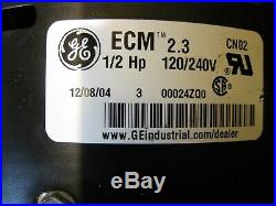 GE 5SME39HL0252 Furnace Blower Fan ECM Motor 1/2HP 115 Trane D341314P29 MOT09257