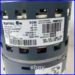 GE 5SME39HL0323 ECM2.3 Furnace Blower Motor 1/2HP 120/240V 51-24374-20-00 Used