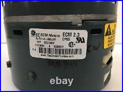 GE 5SME39SL0253 230 V ECM2.3 Trane MOT09260 Furnace Blower Motor CWLE used MB944