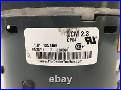 GE 5SME39SL0253 ECM Trane MOT12693 Furnace Blower Motor & module CWLE used MC750