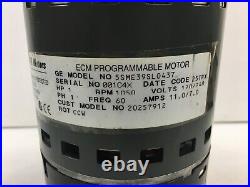 GE 5SME39SL0437 Furnace Blower ECM Motor 1HP 120/240V 1PH 20257912 used MB434