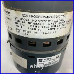 GE 5SME39SL0603 Furnace Blower Motor HD46AE120 With Control Module RMOD46AE120