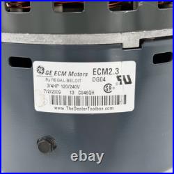 GE 5SME39SL0674 ECM 2.3 Furnace Blower Motor 3/4HP 115V CCW 405342 DG04