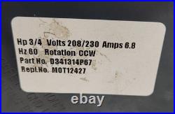 GE 5SME39SL0674 ECM 2.3 Furnace Blower Motor 3/4HP 120/240V WORKING