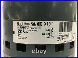 GE 5SME39SXL013A Furnace Blower Motor 1HP 208-230V 1050RPM CCWLE rot. Used MC679