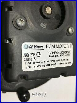 GE 5SME44JG2002E ECM Furnace Draft Inducer Motor 8767-4220 7000-5833 used #MA388