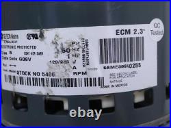 GE ECM 2.3 5SME39SL0253 1HP 120/240V 5466 Furnace Blower Motor 18M8101 GE ECM 2.3 5SME39SL0253 1HP 120/240V 5466 Furnace Blower Motor 18M8101