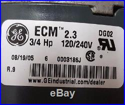GE ECM 2.3 Furnace Blower Motor 5SME39SL0674 (1242)