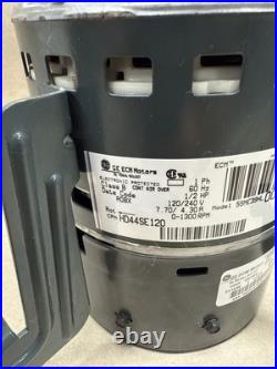 GE ECM 2.5 5SME39HL0087 1/2HP Furnace Blower Motor 120/240V 1300RPM HD44SE120 GE ECM 2.5 5SME39HL0087 1/2HP Furnace Blower Motor 120/240V 1300RPM HD44SE120
