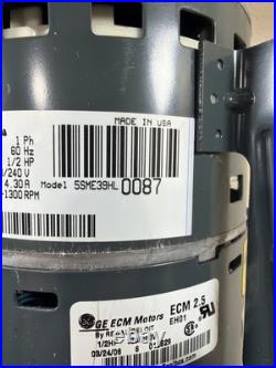 GE ECM 2.5 5SME39HL0087 1/2HP Furnace Blower Motor 120/240V HD44SE120 (Z)