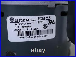 GE ECM 2.5 Motors 5SME39SL0086 Furnace Blower Motor 1HP 120/240V HD52SE120 GE ECM 2.5 Motors 5SME39SL0086 Furnace Blower Motor 1HP 120/240V HD52SE120