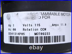 GE ECM 5SME39SL0253 1HP 115V Furnace Blower Motor MOT09233 D341314P05 CCWLE GE ECM 5SME39SL0253 1HP 115V Furnace Blower Motor MOT09233 D341314P05 CCWLE