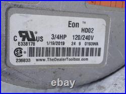 GE ECM Eon Furnace Blower Motor 5SME39SL0674 3/4HP 120/240V 1050RPM CCW 5464