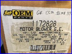 GE ECM Furnace Blower Motor 5SME39HL0989