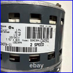 GE ECM Motor 5SME39HL0490 Blower Motor 51-24374-11 1/2 HP 2 Speed