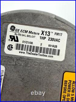 GE ECM X13 5SME39SXL049A Furnace Blower Motor 1 HP 208-230VAC 1050-RPM 1-Phase
