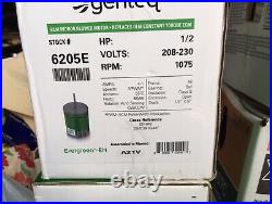 GE Genteq 6205E Evergreen 1/2 HP 230 Volt Replacement X-13 Furnace Blower Motor