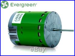 GE â¢ Genteq Evergreen 3/4 HP 230 Volt Replacement X-13 Furnace Blower Motor