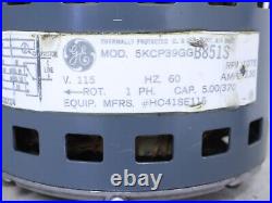 GE Motors 5KCP39GGB851S Blower Motor 1/3HP 1075RPM 1PH 115V 60Hz HC41SE115
