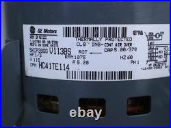 GE Motors 5KCP39GGV113BS Furnace Blower Motor 1/3HP 115V 1075RPM HC41TE114 GE Motors 5KCP39GGV113BS Furnace Blower Motor 1/3HP 115V 1075RPM HC41TE114
