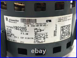 GE Motors 5KCP39GGY022AS Furnace Blower Motor 1/3HP 1075RPM 115V 1PH used #MP209 GE Motors 5KCP39GGY022AS Furnace Blower Motor 1/3HP 1075RPM 115V 1PH used #MP209