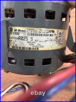 GE Motors 5KCP39HGR025S CPN 621323D Blower Motor 1/3HP 1075RPM 115V 60Hz 6.00 A