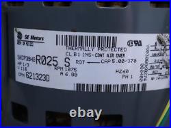 GE Motors 5KCP39HGR025S Furnace Blower Motor 1/3HP 1075RPM 115V 60Hz 621323D GE Motors 5KCP39HGR025S Furnace Blower Motor 1/3HP 1075RPM 115V 60Hz 621323D