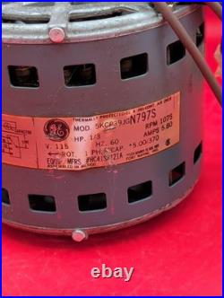 GE Motors 5KCP39JGN797S Furnace Blower Motor 1/3HP 1075RPM 115V 1PH HC41SE121A