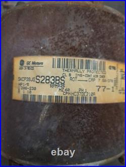 GE Motors 5KCP39JGS283BS Furnace Blower Motor 1/5HP 825RPM 208/230V used