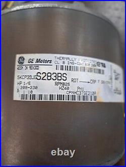 GE Motors 5KCP39JGS283BS Furnace Blower Motor 1/5HP 825RPM 208/230V used