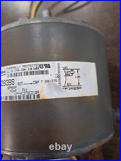 GE Motors 5KCP39JGS283BS Furnace Blower Motor 1/5HP 825RPM 208/230V used
