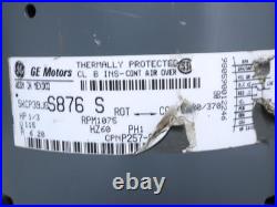 GE Motors 5KCP39JGS876S Furnace Blower Motor 1/3HP 115V 1075RPM P257-8385