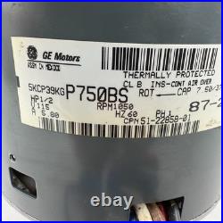 GE Motors 5KCP39KGP750BS Blower Motor 1/2HP 1050RPM 115V 1PH 60Hz 51-22858-01 GE Motors 5KCP39KGP750BS Blower Motor 1/2HP 1050RPM 115V 1PH 60Hz 51-22858-01