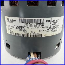 GE Motors 5KCP39KGP750BS Blower Motor 1/2HP 1050RPM 115V 1PH 60Hz 51-22858-01 GE Motors 5KCP39KGP750BS Blower Motor 1/2HP 1050RPM 115V 1PH 60Hz 51-22858-01