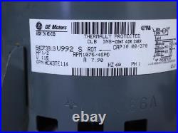 GE Motors 5KCP39LGV992S Furnace Blower Motor 1/2HP 1075RPM 4SPD 115V HC43TE114 GE Motors 5KCP39LGV992S Furnace Blower Motor 1/2HP 1075RPM 4SPD 115V HC43TE114