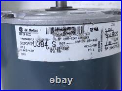 GE Motors 5KCP39SFU384S Furnace Blower Motor 1HP 460/400V 1125RPM 1PH 24X327620