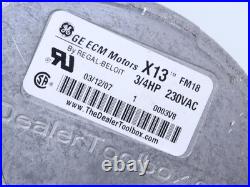 GE Motors X13 5SME39NXL070 ECM Furnace Blower Motor 208-230V 3/4HP CCWLE