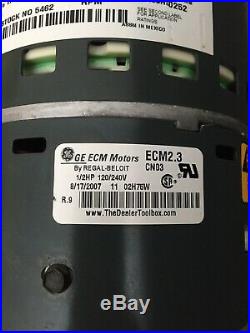 GE Trane 5SME39HL0252, D341314P21 ECM2.3, 1/2HP Furnace Blower Motor