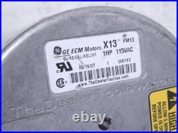 GE X13 5SME39SXL075A ECM Furnace Blower Motor 115V 1HP 1050RPM 0131F0015 GE X13 5SME39SXL075A ECM Furnace Blower Motor 115V 1HP 1050RPM 0131F0015