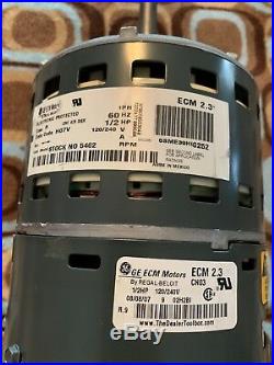 G. E. 1/2 HP ECM Furnace blower motor&controller 5SME39HL0252 TRANE(D341314P38)