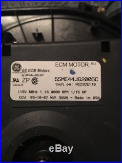 Ge 5sme44jg2006c Hc23ce116 Ecm Furnace Draft Inducer Blower Motor